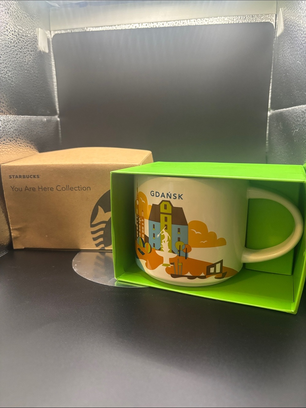 Starbucks Gdansk Poland coffee mug You are Here Collection